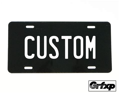 fake licence plates design watch your step|license plate make your own.